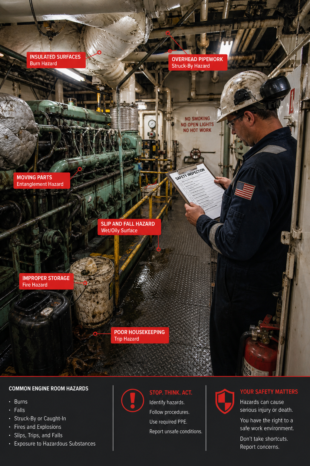 Key elements of a Jones Act negligence claim visualized.