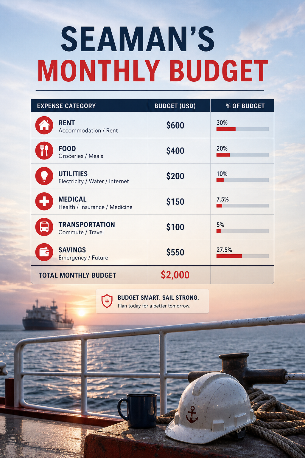 maintenance and cure expense breakdown