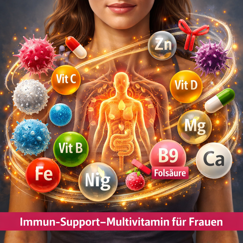 Immun‑Support‑Multivitamin für Frauen