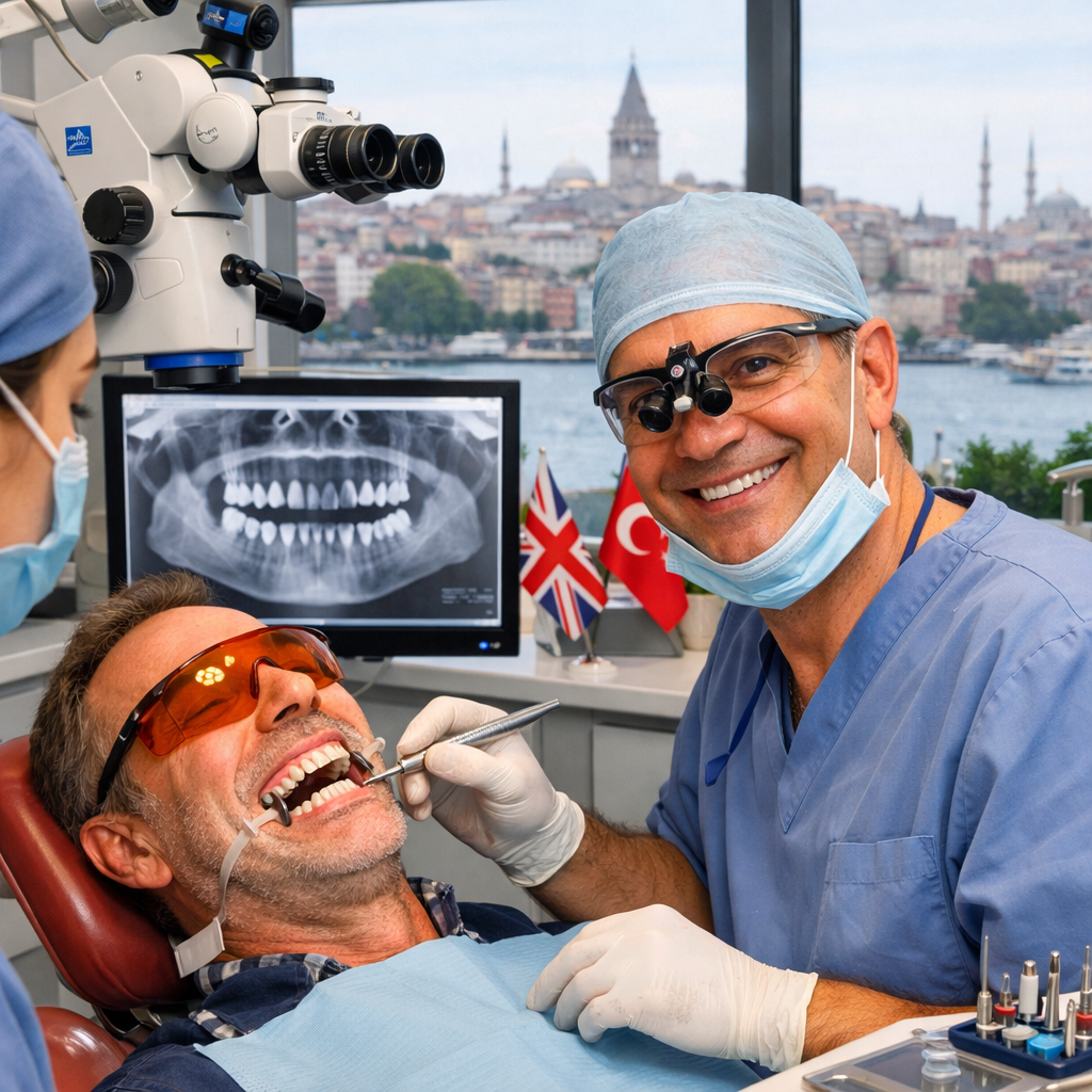 Istanbul dental clinic full mouth reconstruction
