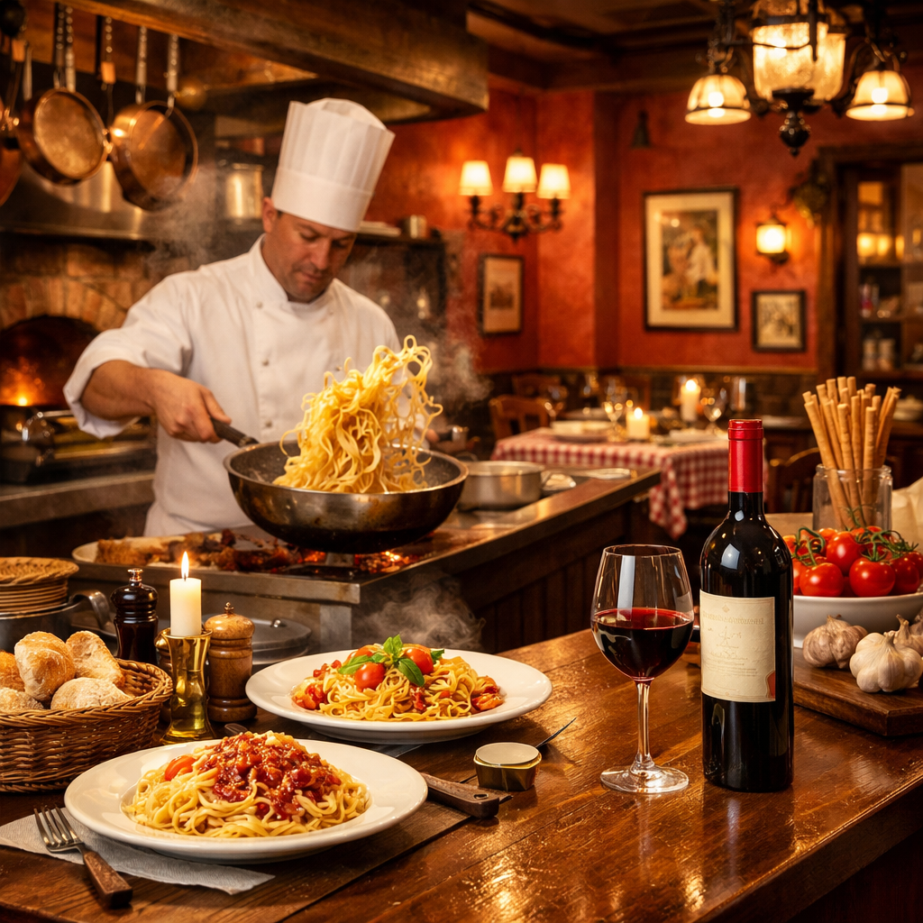 Bella Italia cozy Italian dining room