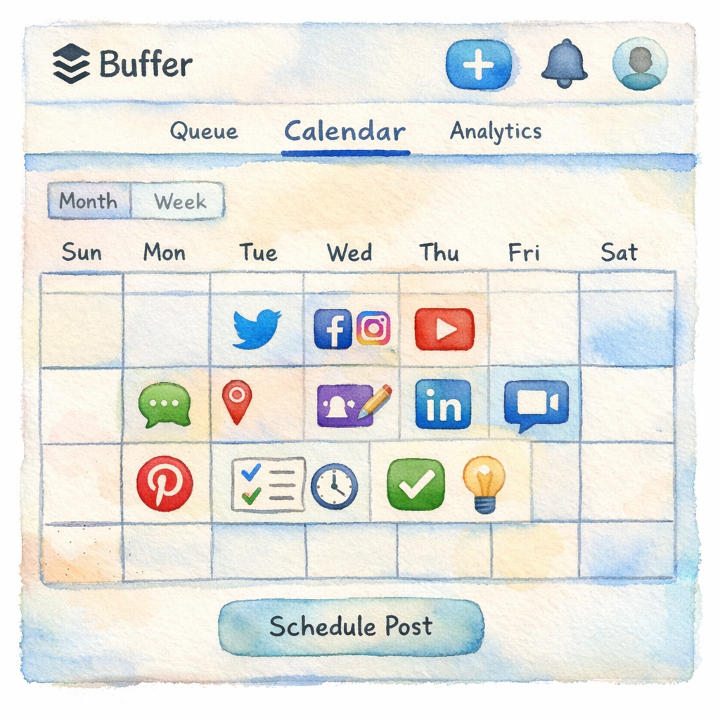 Buffer scheduling interface overview