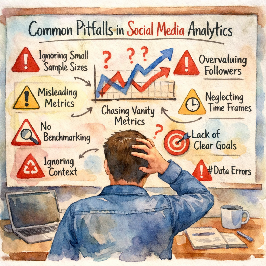 common pitfalls in social media analytics