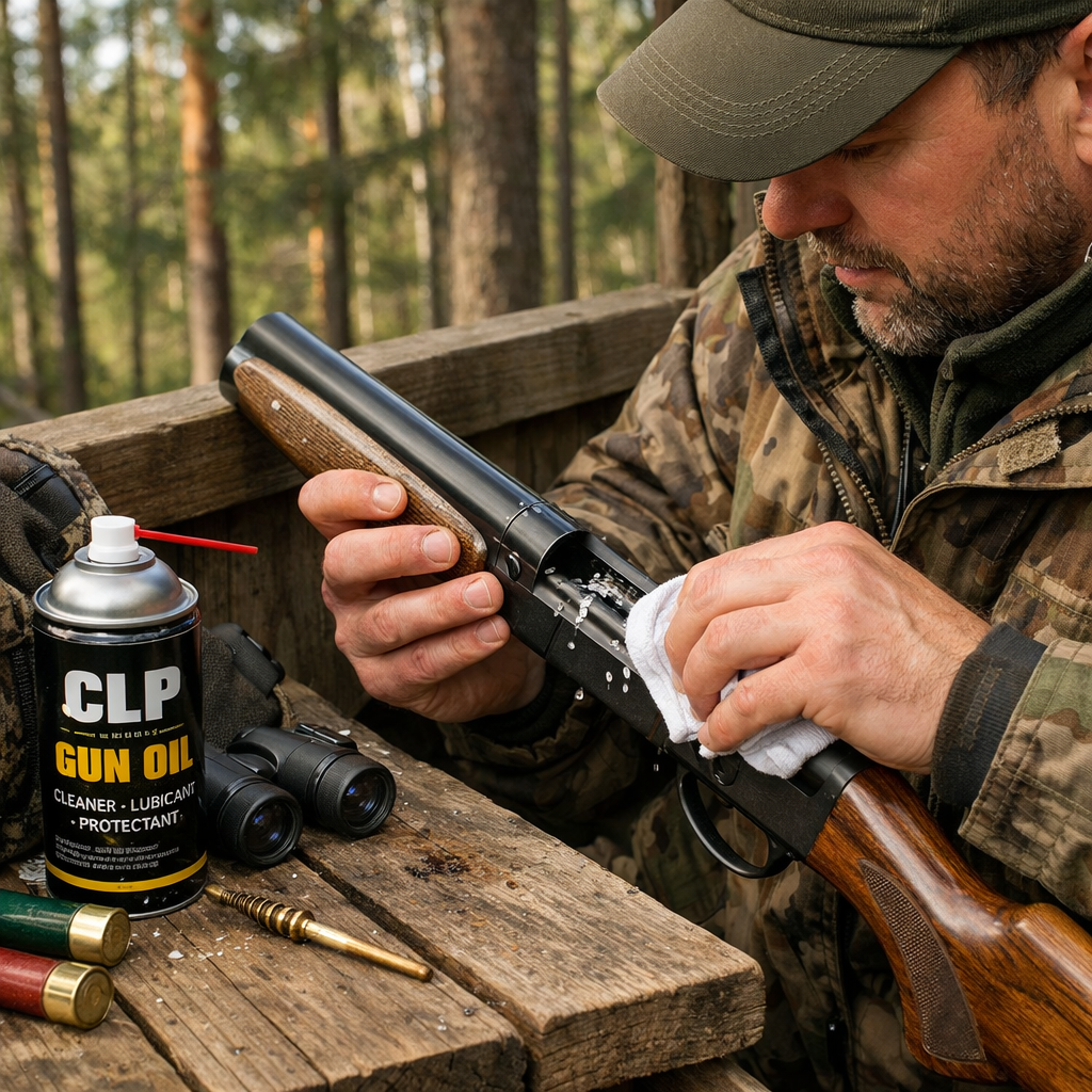 quick shotgun cleaning with CLP