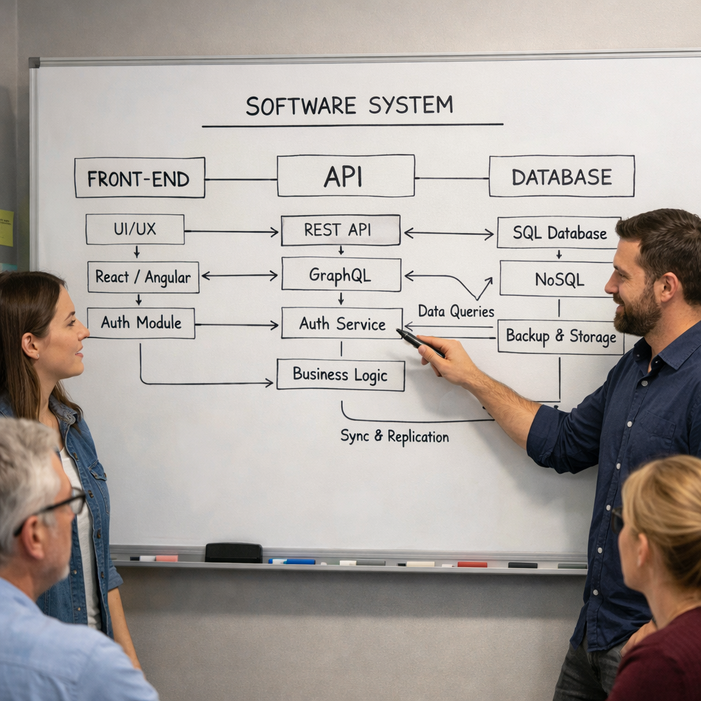 software maintenance plan dependency map