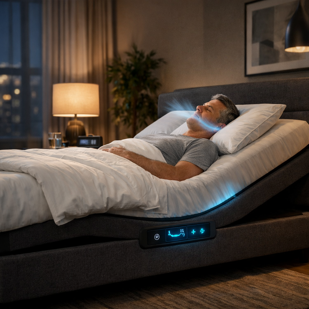 smart bed anti‑snore technology in action
