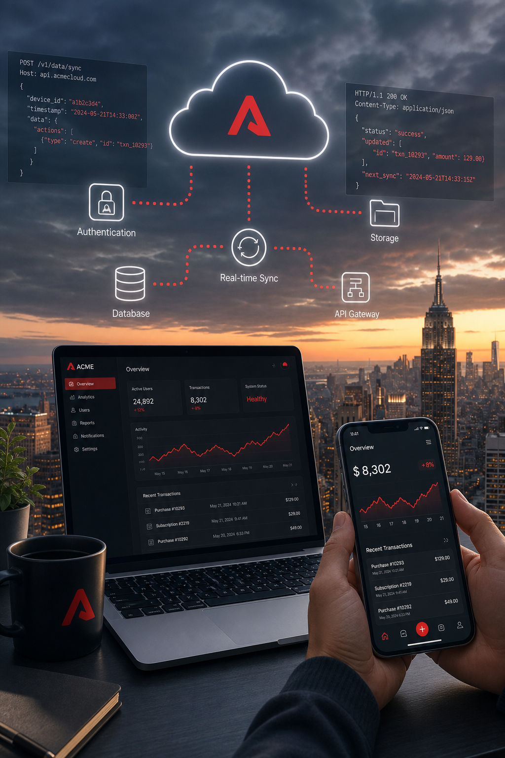 Real‑time backend services