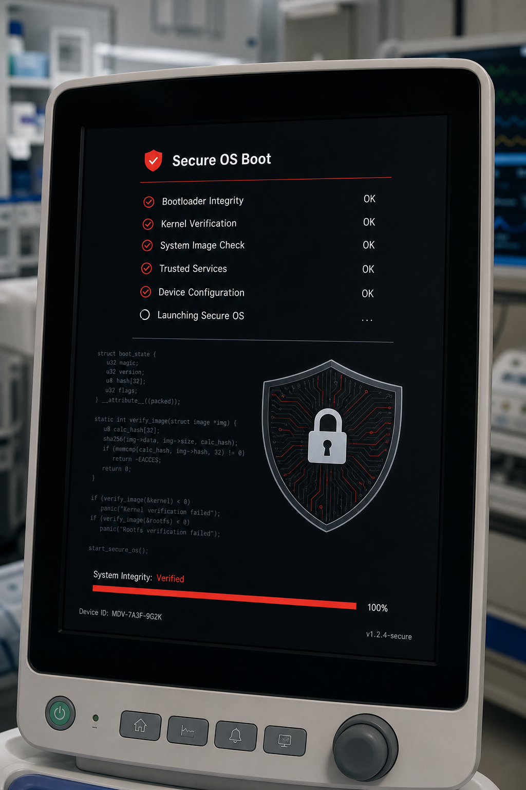 secure operating system for SaMD