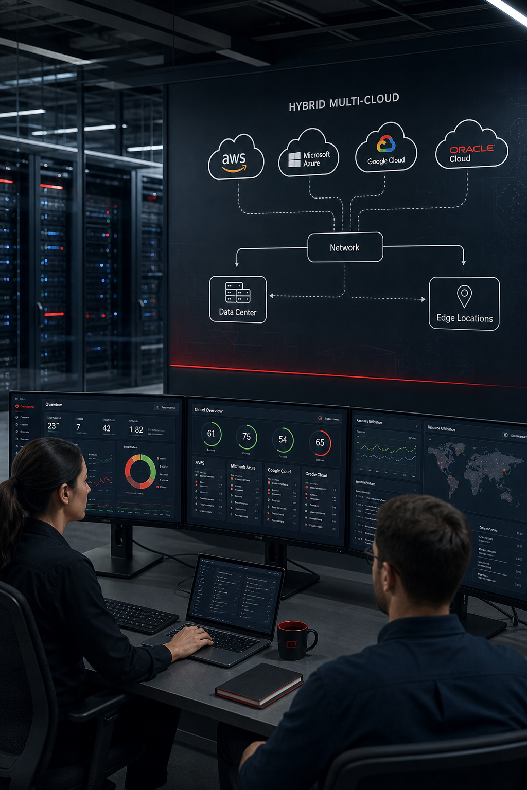 hybrid multi‑cloud modernization visual
