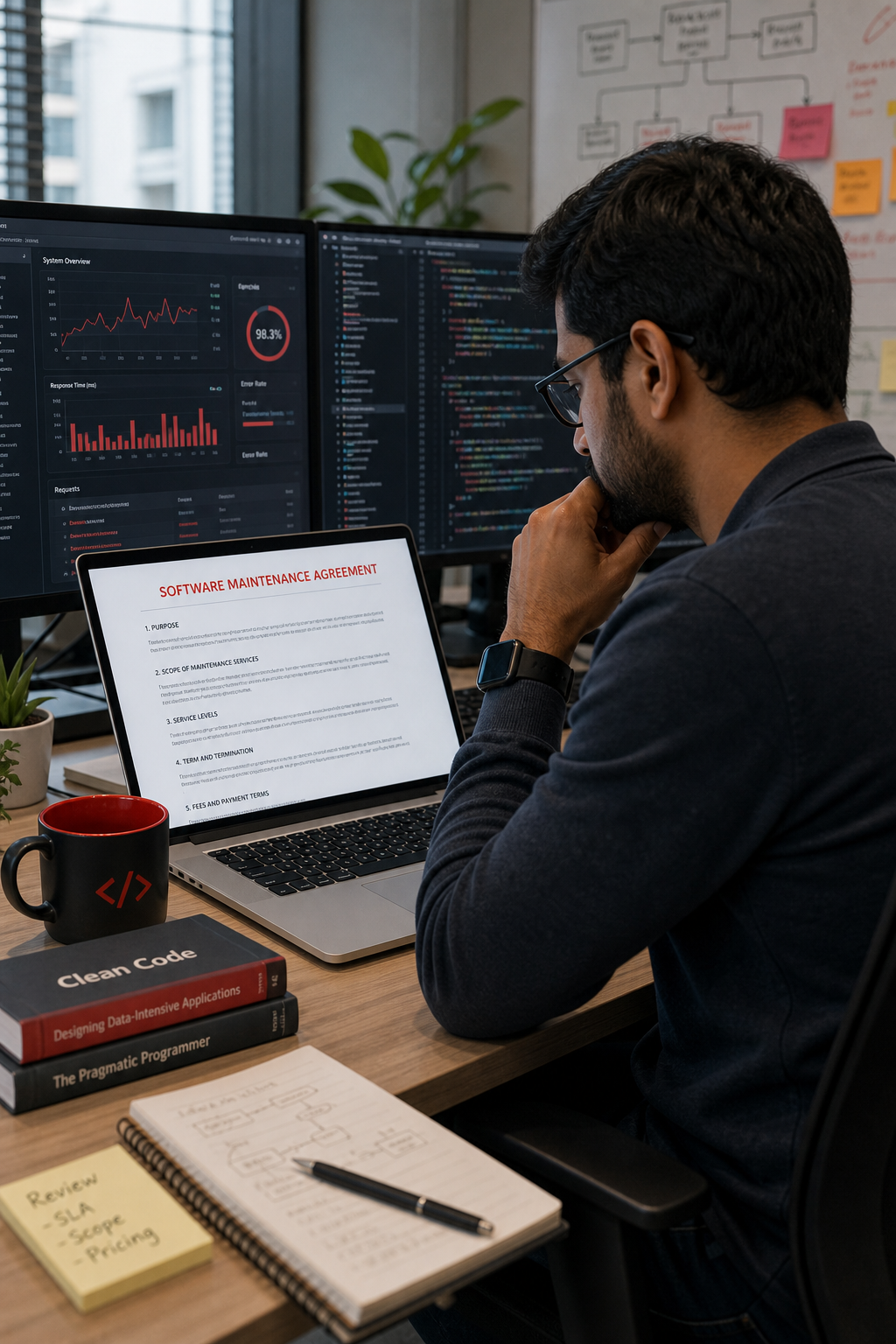 software maintenance agreement review