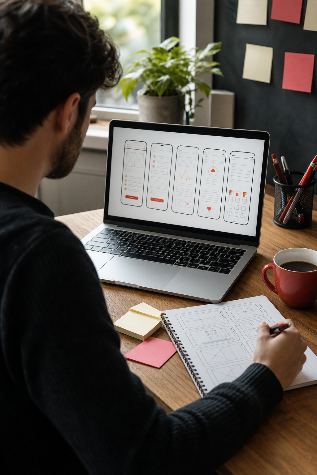 startup mHealth app design process