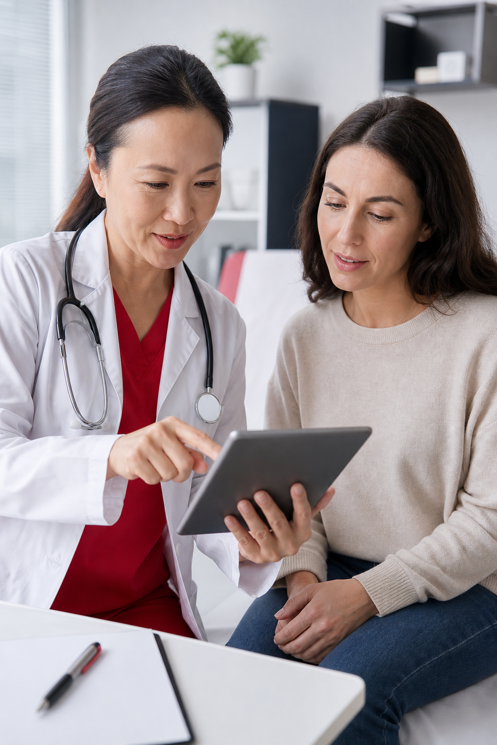 patient engagement mobile app interface showing appointment scheduling and messaging