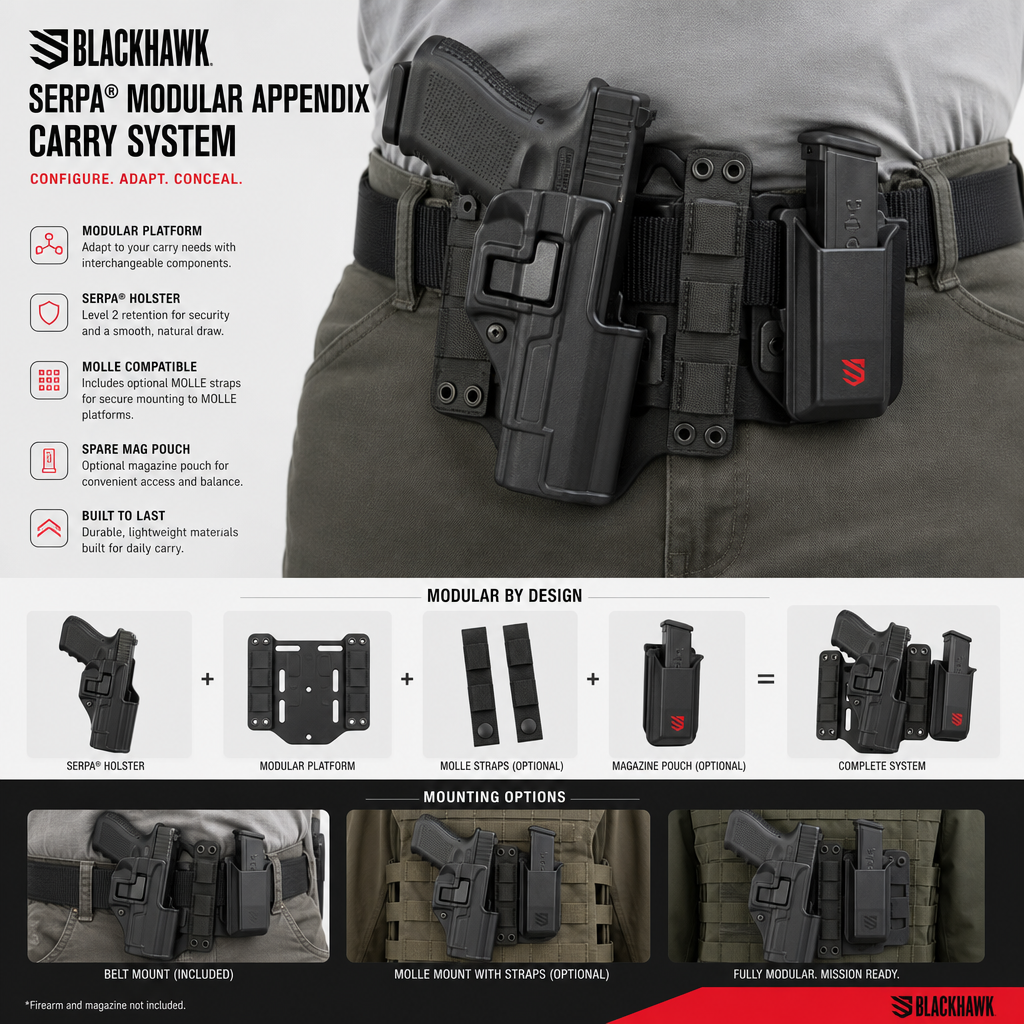 Blackhawk SERPA modular appendix carry system