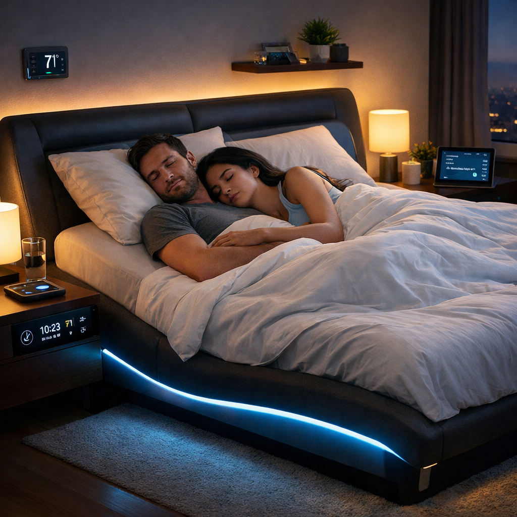 smart bed for couples comfort and tech integration