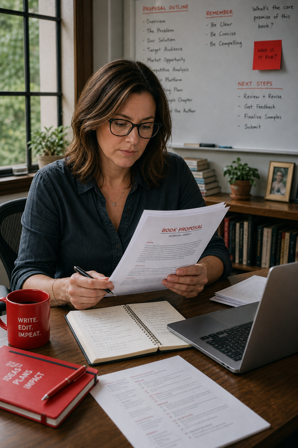 author book proposal writing cost planning