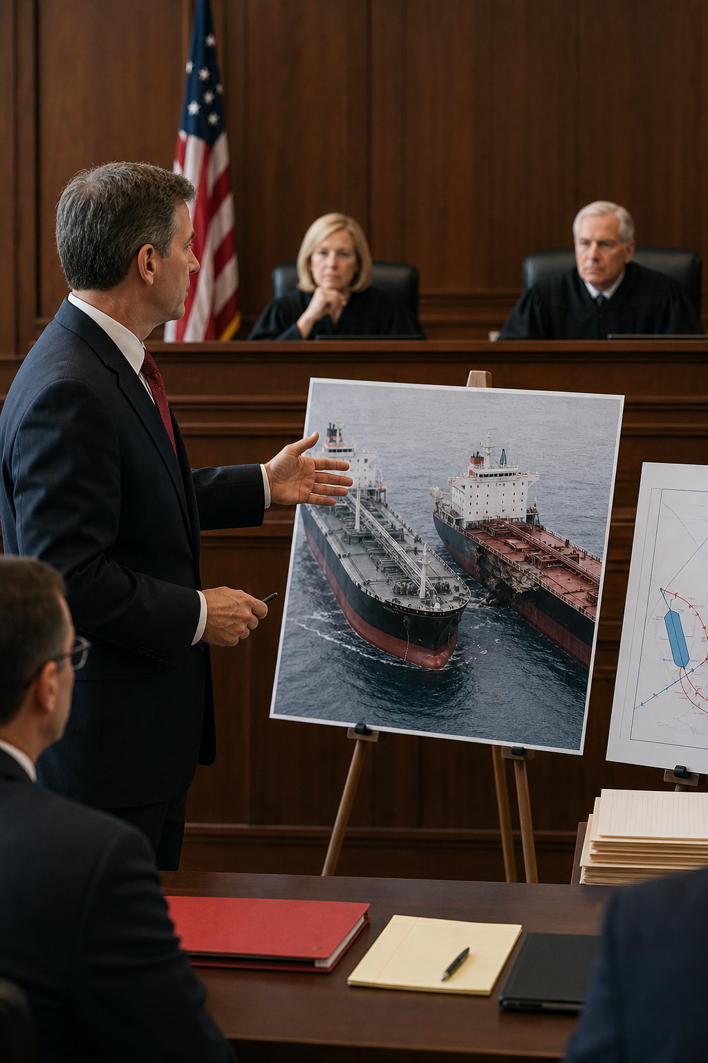 admiralty litigation courtroom