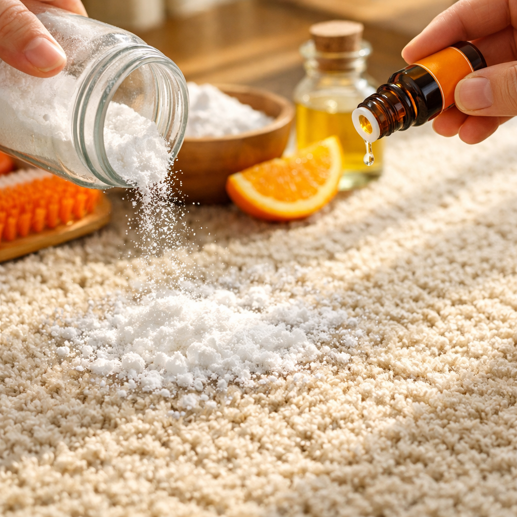 home carpet cleaning with natural ingredients.