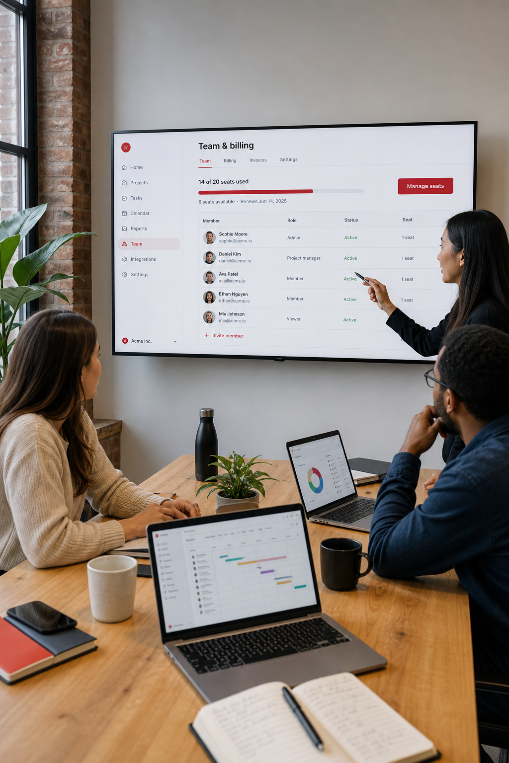 per-user pricing visual