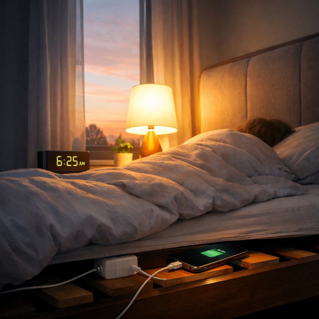 smart lighting wake‑up integration visual
