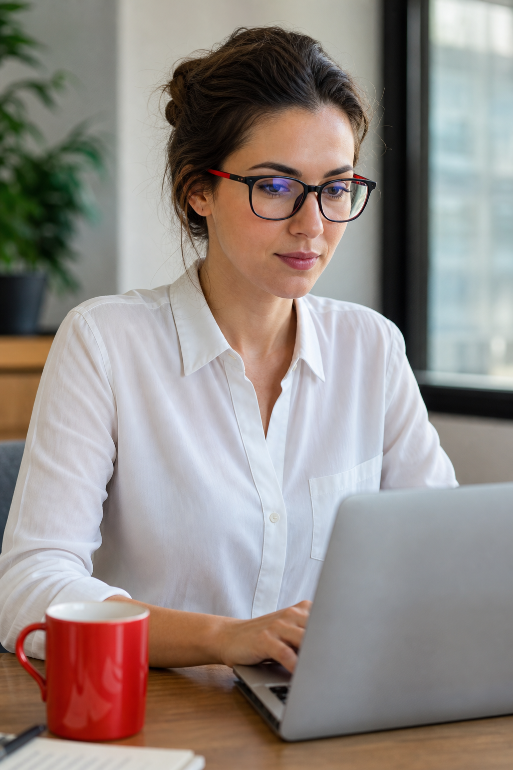 computer eye strain glasses comfortable office use
