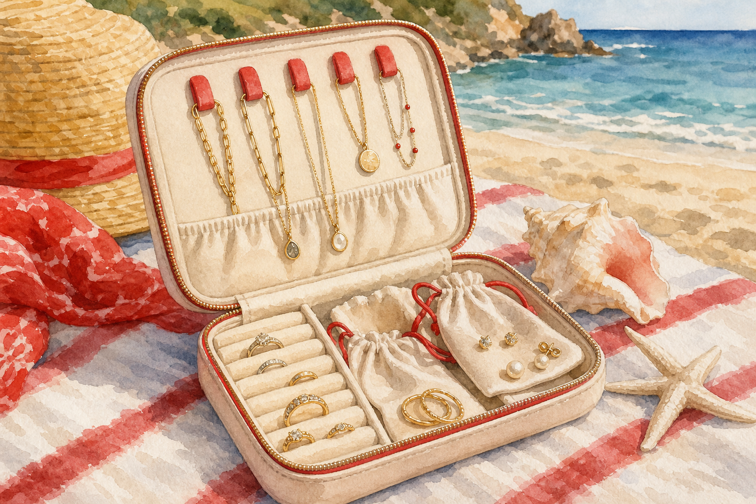 packing versatile jewelry for honeymoon