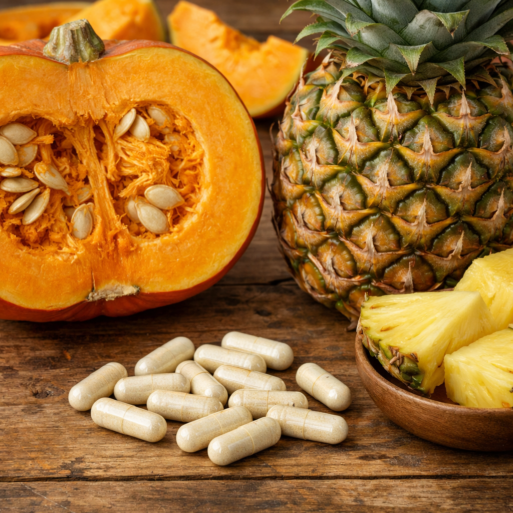 natural ingredients used in poop‑deterrent supplements.