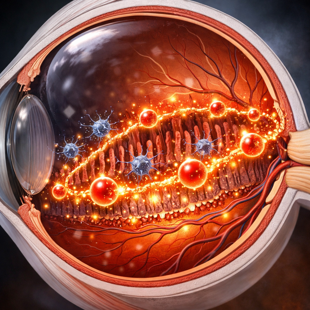 astaxanthin protecting retina from oxidative stress