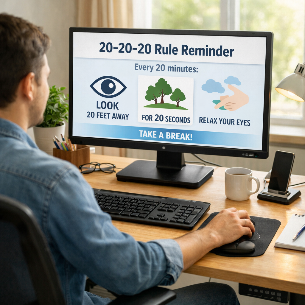 reducing digital eye strain