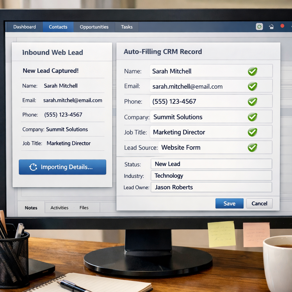 automated lead capture for business automations