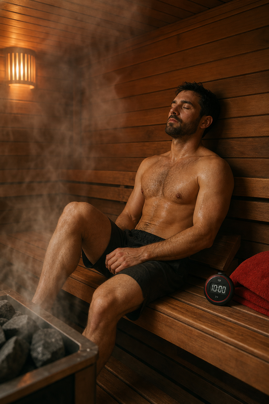 pre‑workout sauna benefits, heat warming muscles