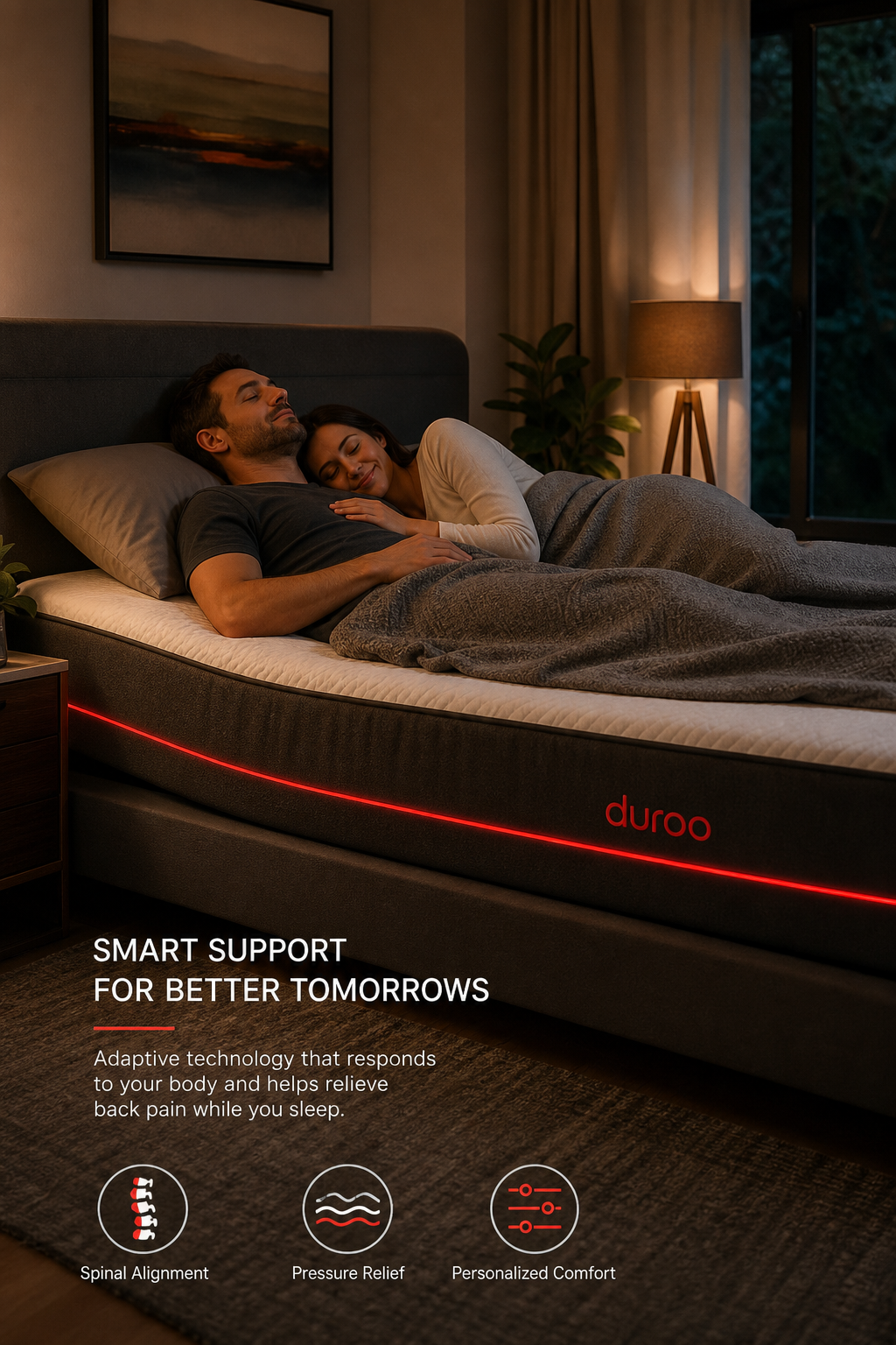 smart bed back pain relief