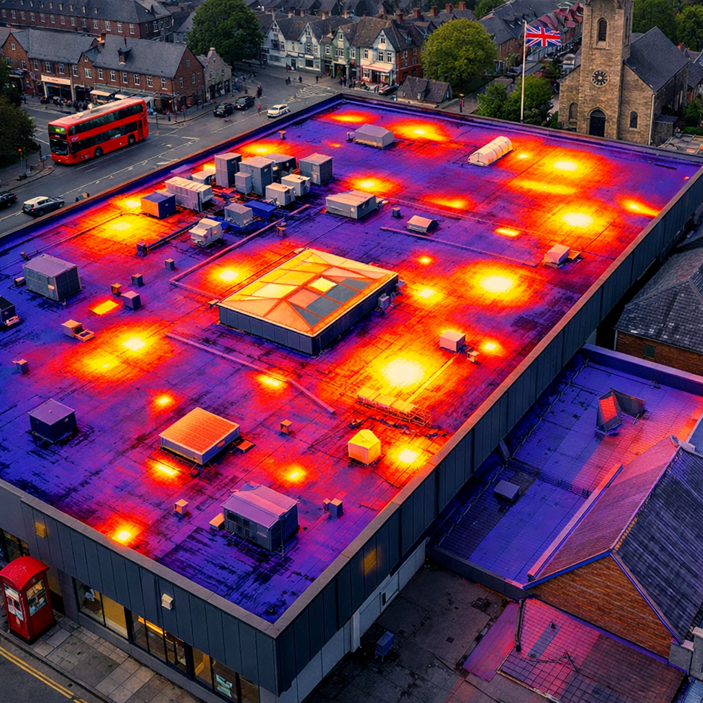 high‑resolution thermal roof inspection