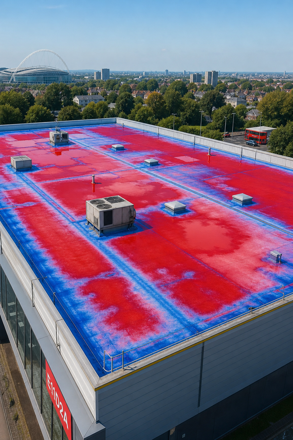 thermal imaging of commercial roof defects
