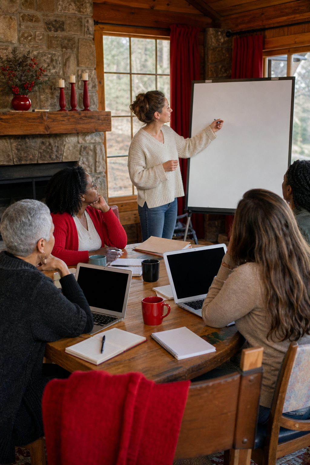 author brand storytelling retreat workshop setting