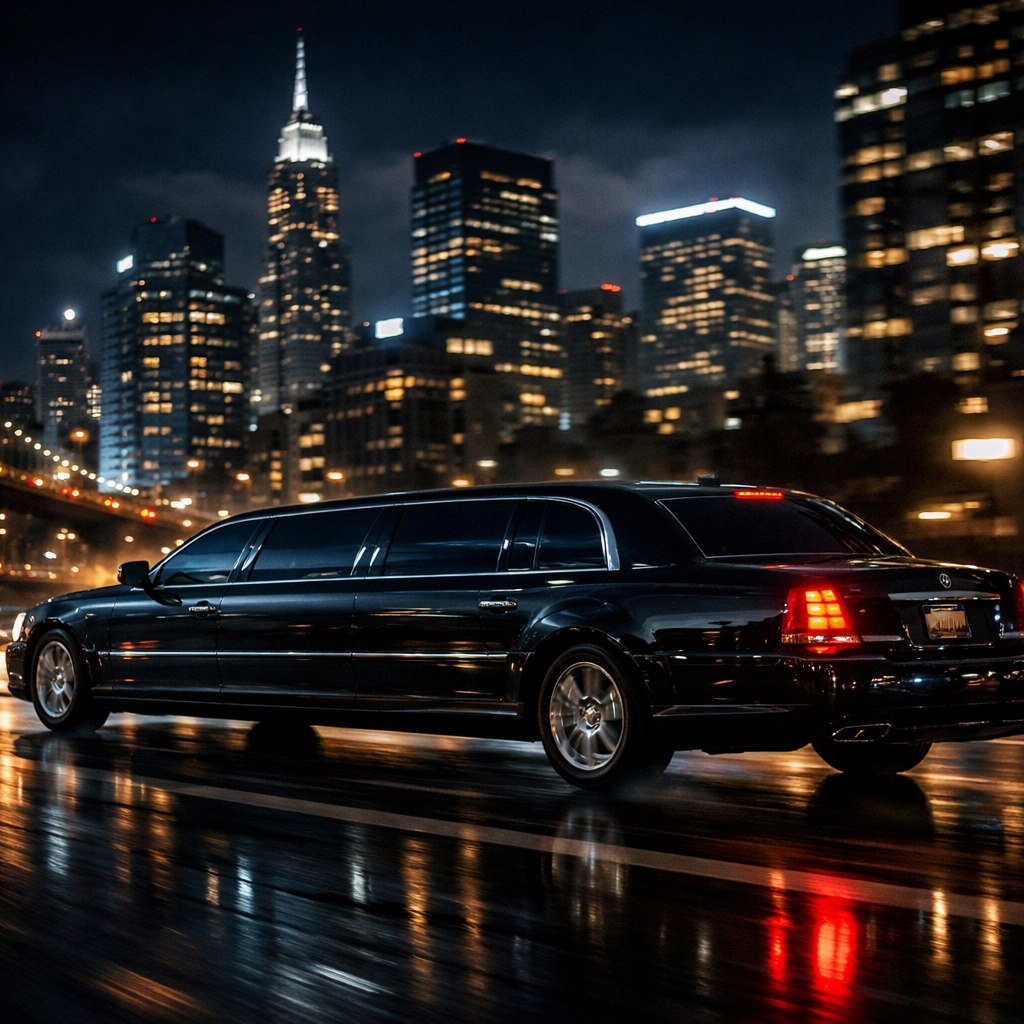 corporate limo service premium vehicle
