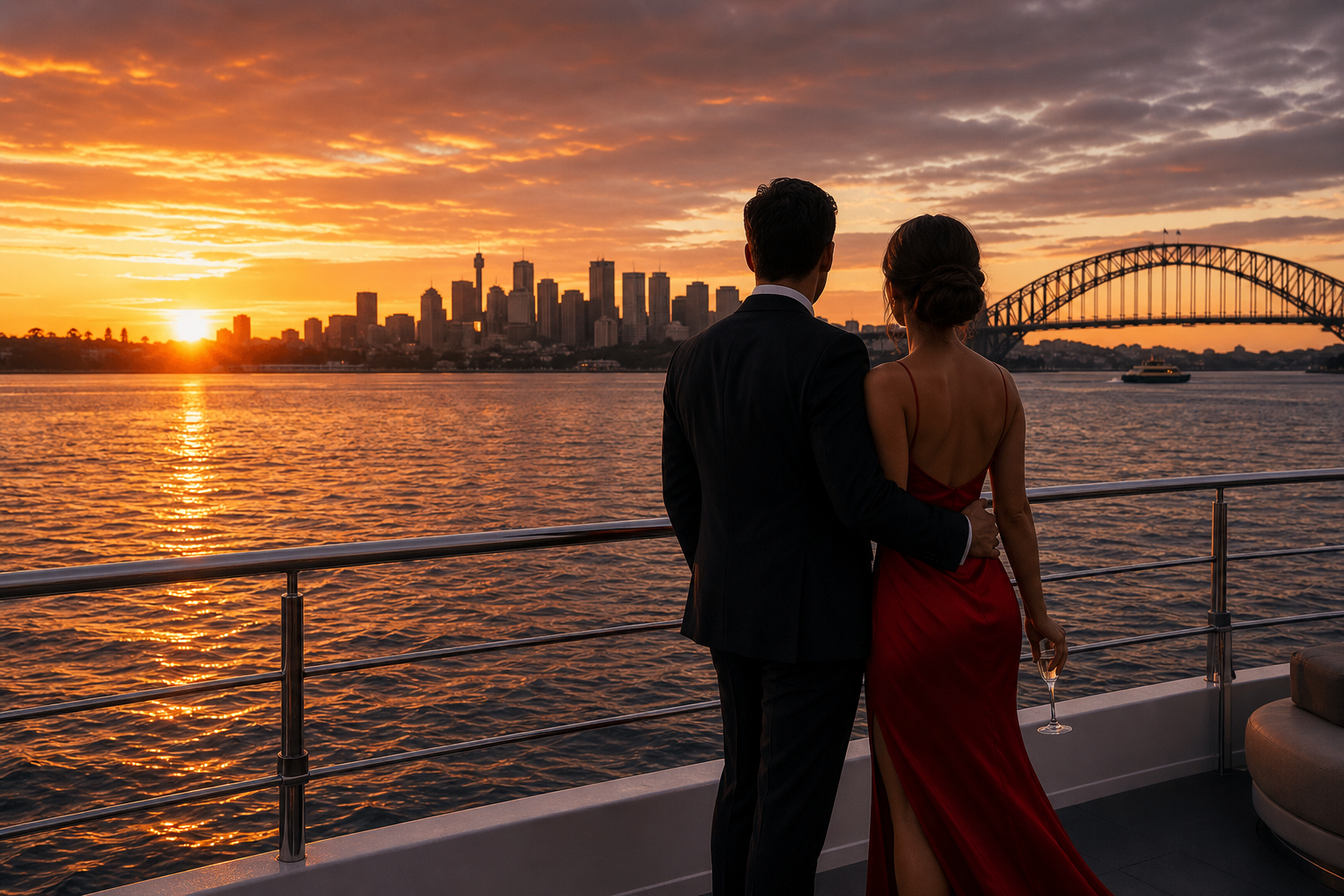young escorts Sydney luxury backdrop