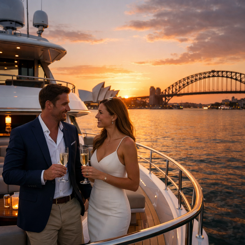 Sydney Harbour luxury escort experience