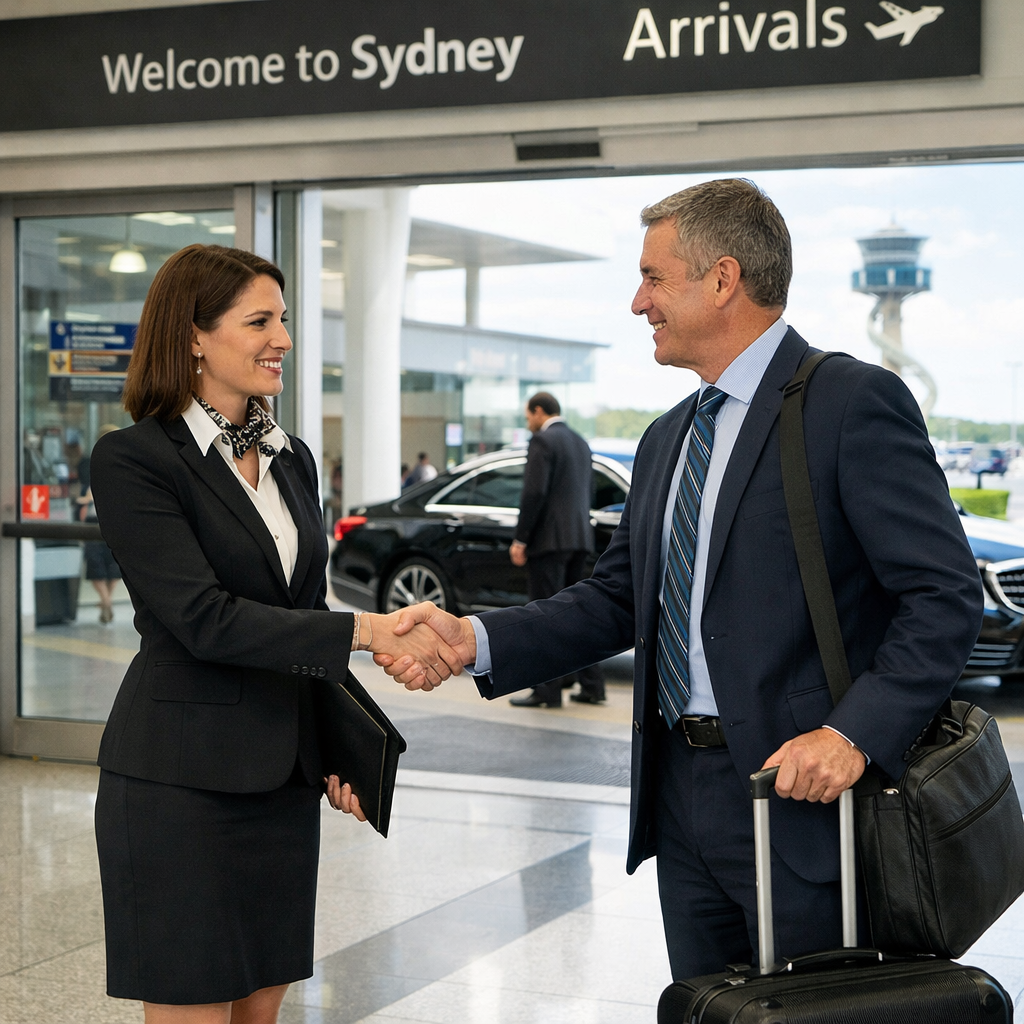 Sydney Airport VIP escort service