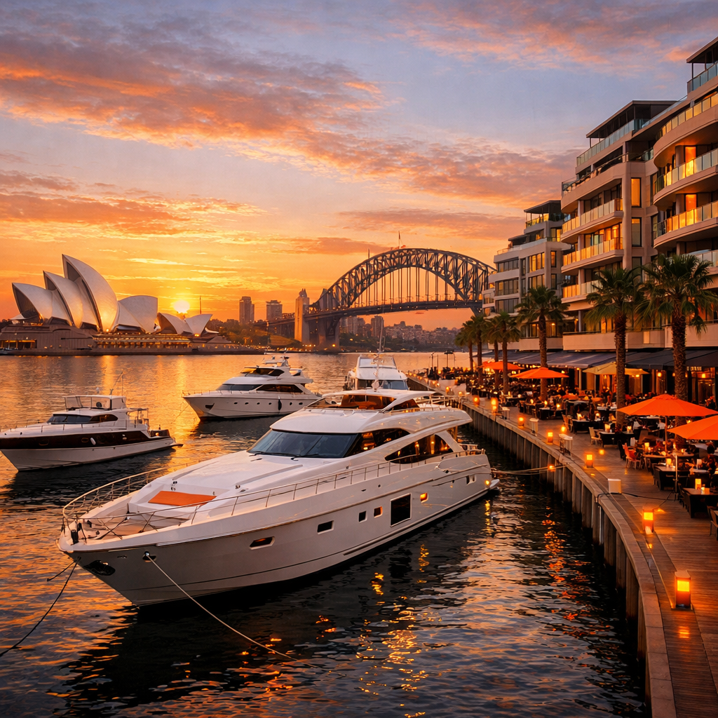 Sydney harbour luxury escort environment