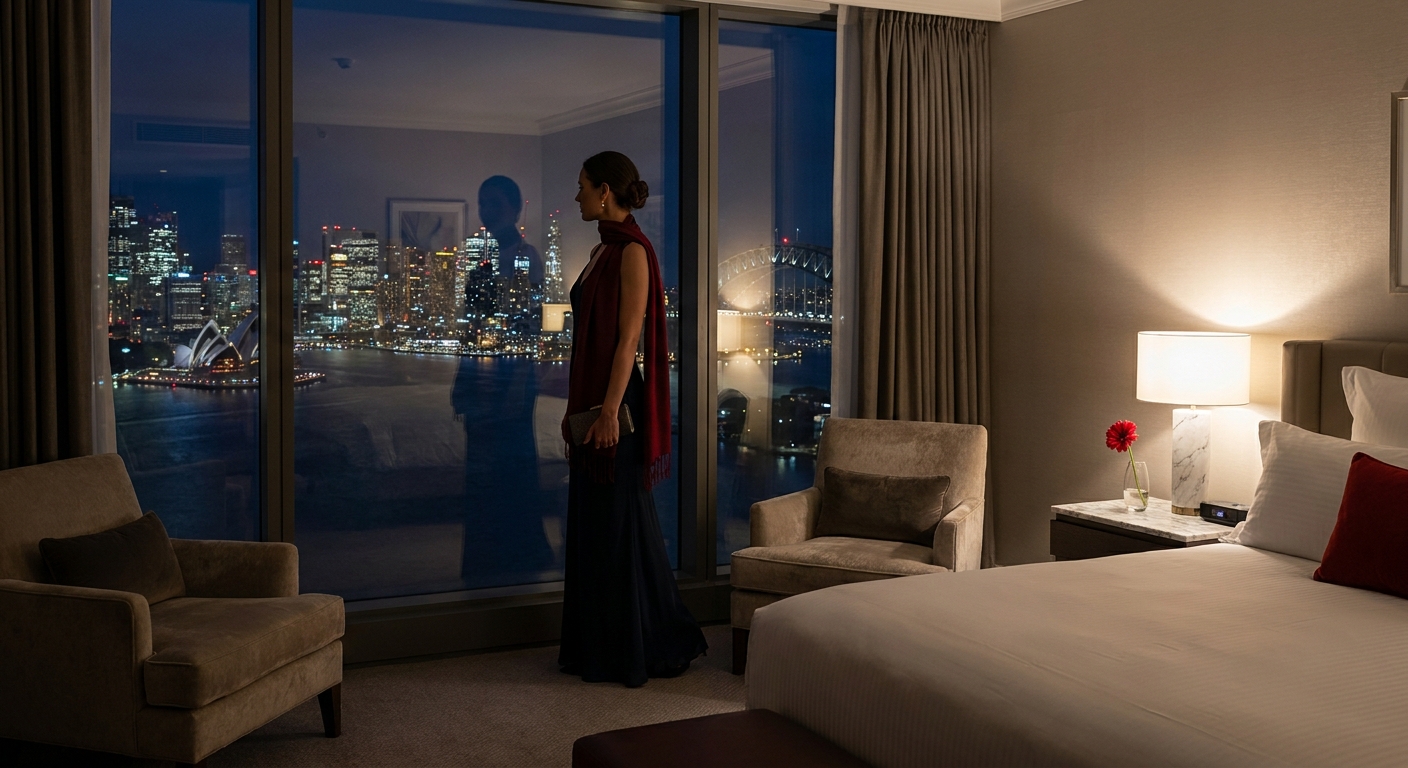 luxury outcall escort Sydney hotel night