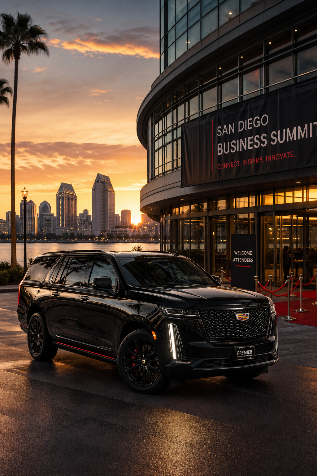 premium black‑car event transportation in San Diego
