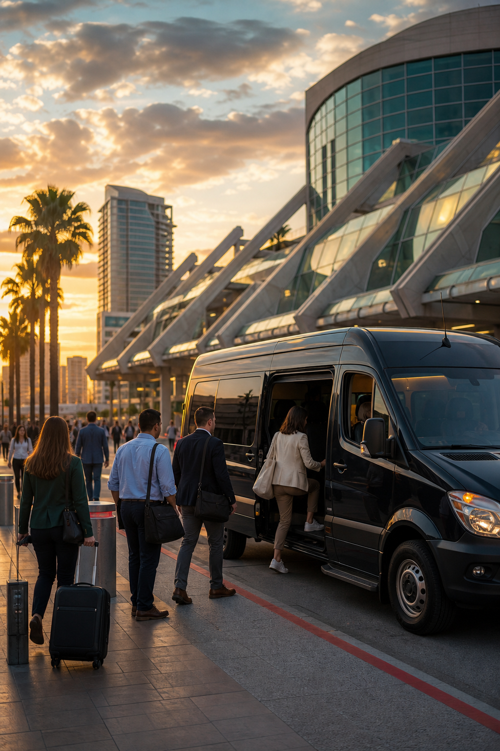 shared shuttle group transportation San Diego