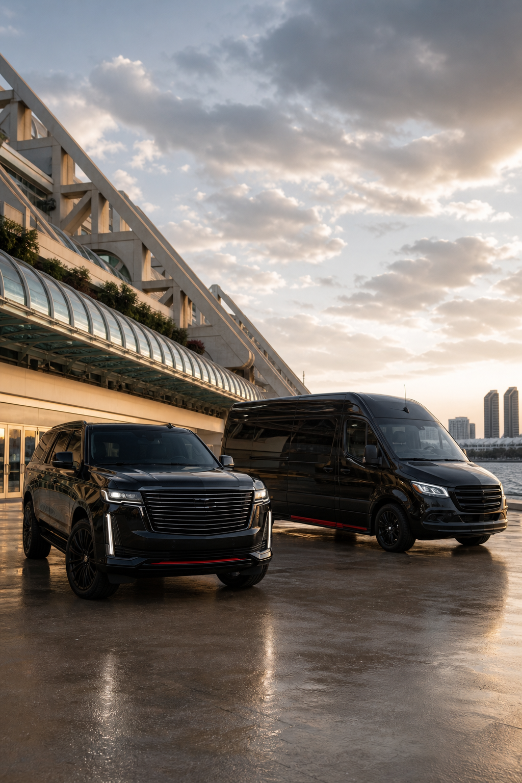 premium trade show transportation fleet in San Diego