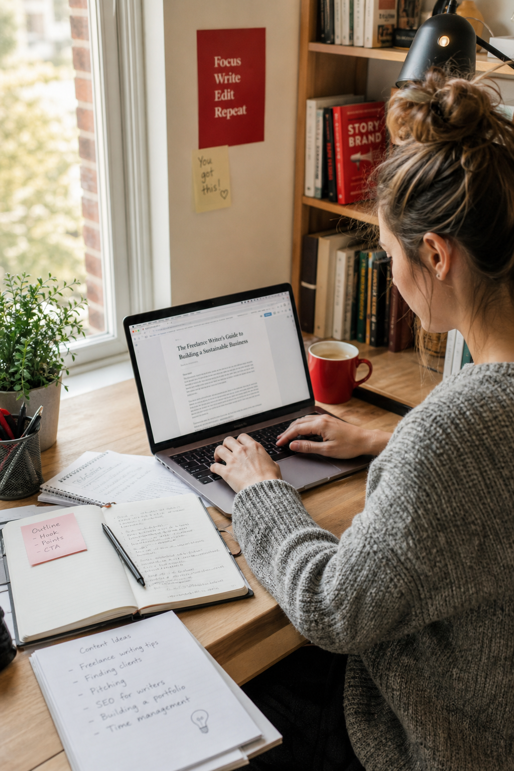 freelance writing from home