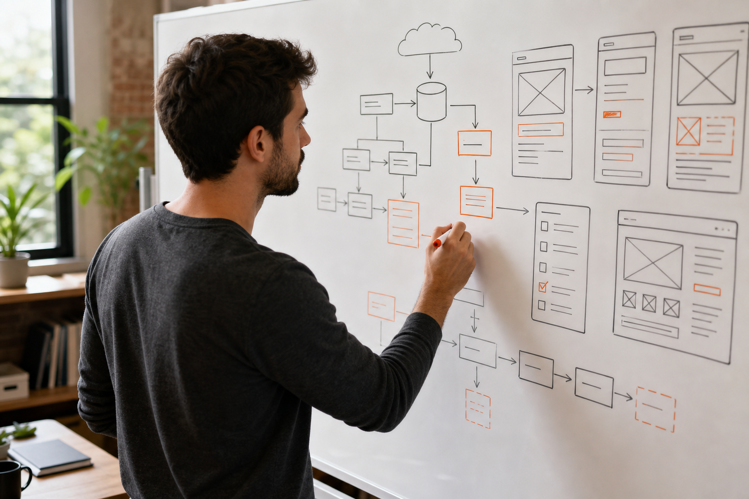 custom web application development planning