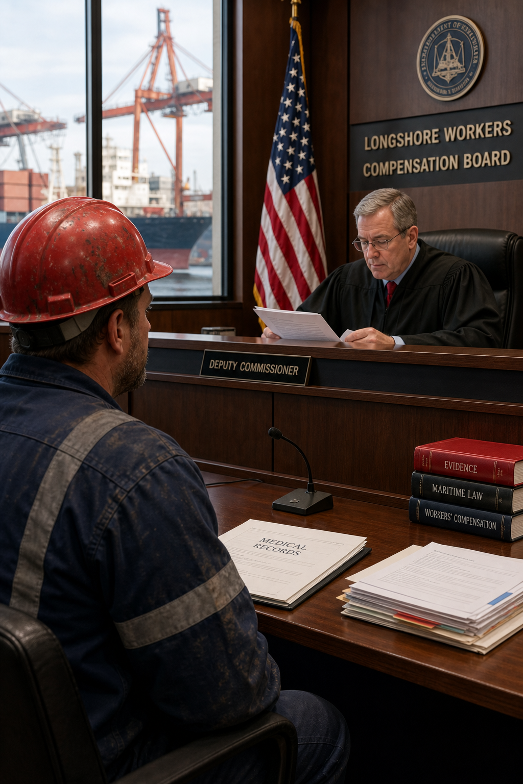 longshore workers compensation board hearing