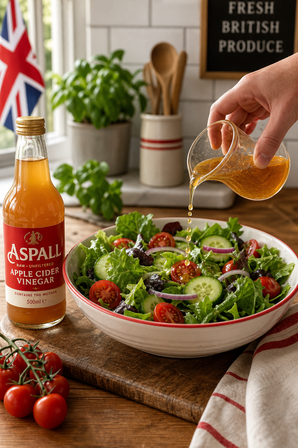 apple cider vinegar salad dressing