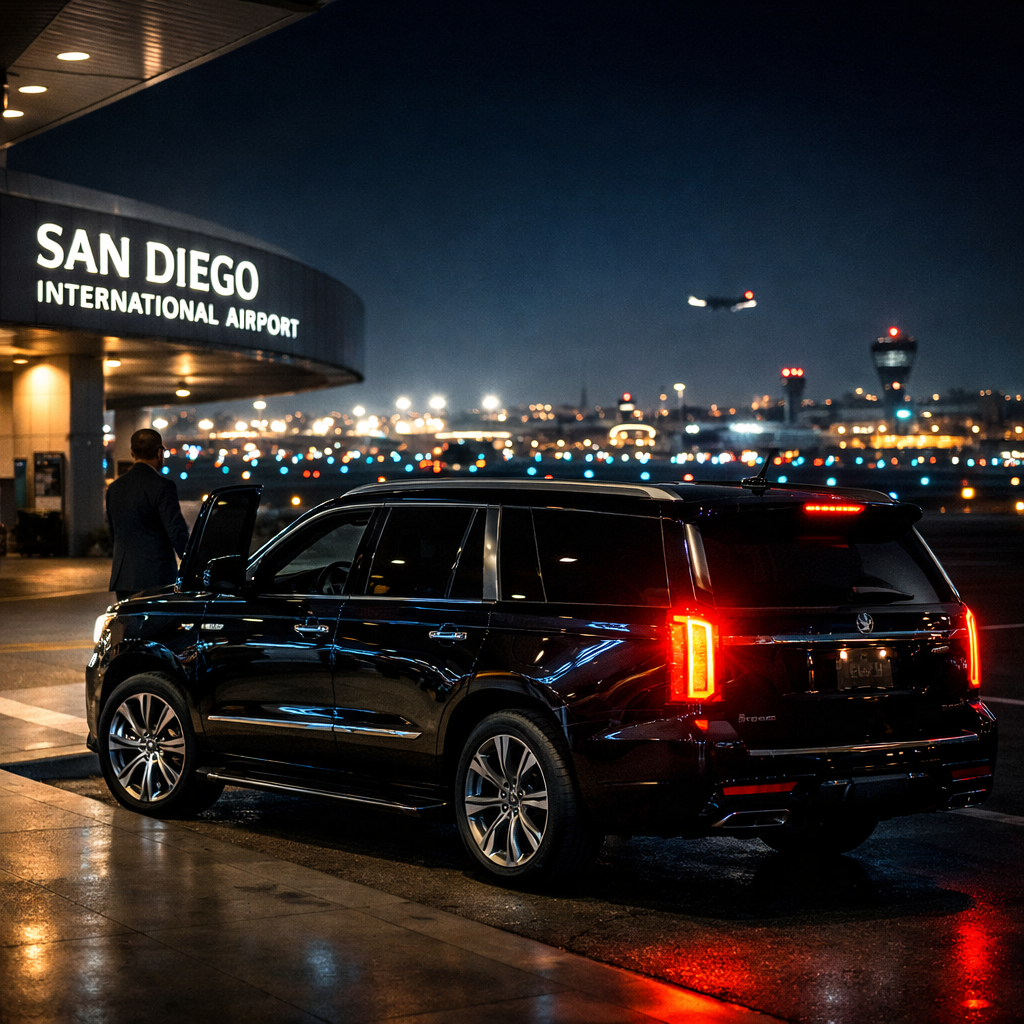 airport transfer limousine San Diego