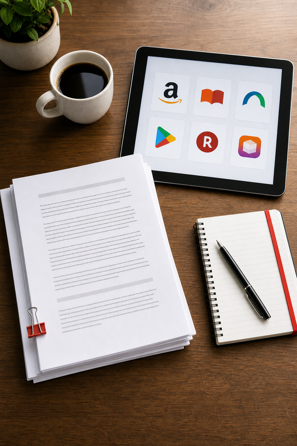 multi-platform ebook distribution setup for nonfiction self-publishing.