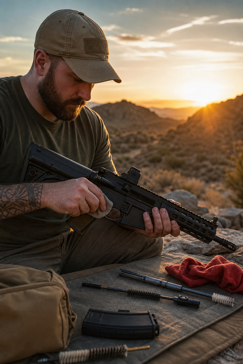 BCM Recce‑16 in field maintenance